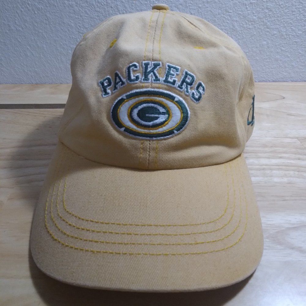 Vintage Logo Athletic Green Bay Packers Hat